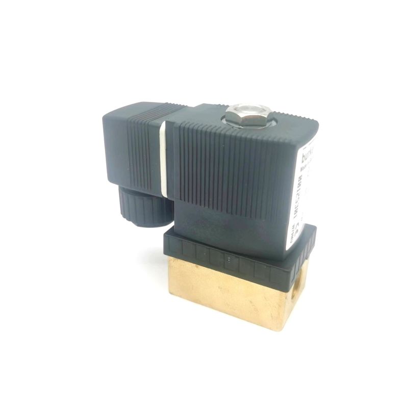 Burkert 00125357 Solenoid Valf 6014D Normal Açık 00125358 00125360 G1/4 DC24V AC24V AC220V