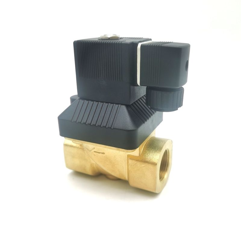 Burkert elektromanyetik valf 00125367 6014 C Doğrudan Hareketli Alt Plakası Bağlantısı Normalde Kapalı 2.0 Akış Deliği DC24V 8W Bakır Valf Vücudu 0~10bar