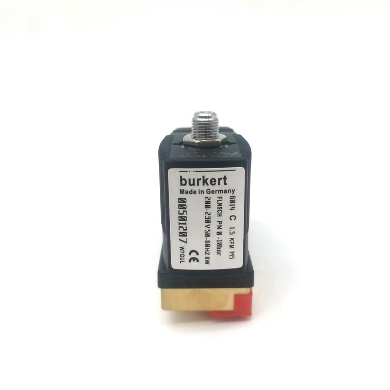 Burkert Solenoid Valf 00303209 FKM Mühürlü 5404 G3/4 2/2 Normalde Açık 20 Akış Deliği DC24V 8W 1-25bar