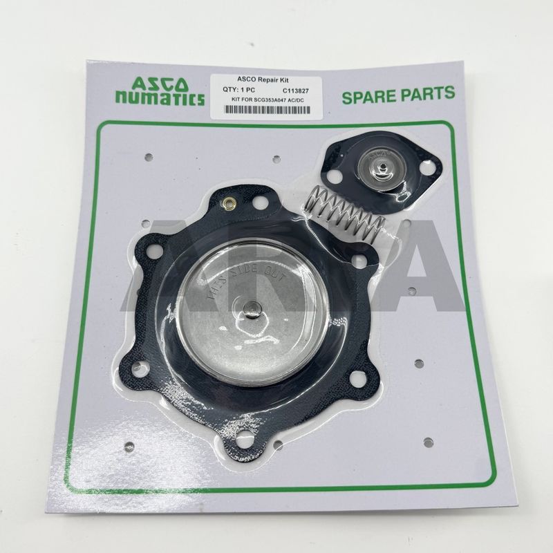 C113827 SCG353A047 SCG353A065 ASCO Tipi Diyafragma Onarım Kits