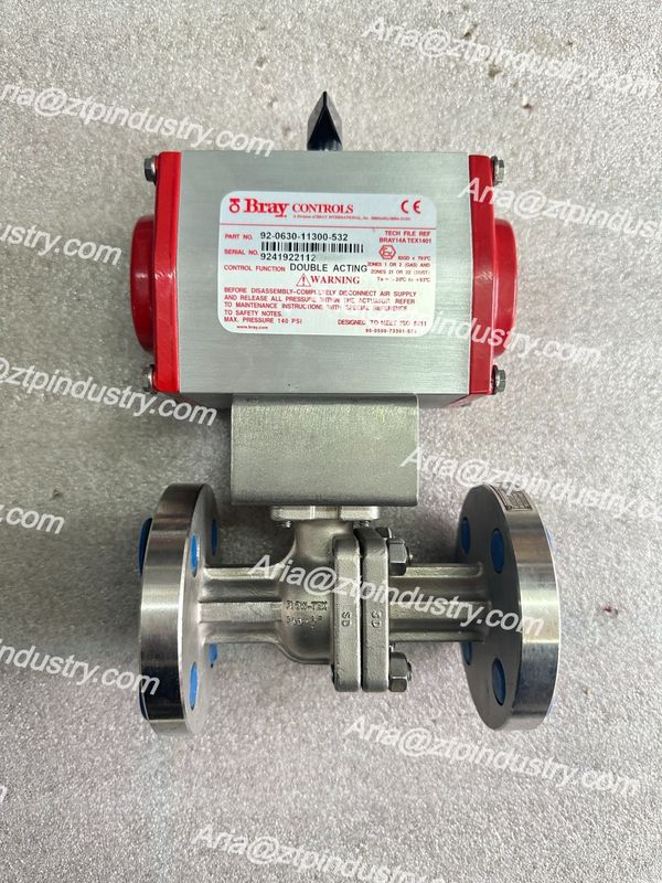 Bray 920630-11300532 S92/63 14 mm çift eylemli hava aktüatörü 92-0630-11300-532