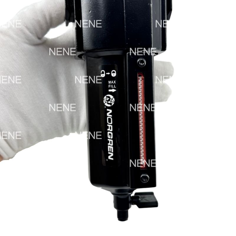 L74C-4GP-ETN Excelon Yağ Sisi Yağlayıcı Metal Kase Sıvı Seviye Göstergesi İle Kapalı G1/2 NORGREN