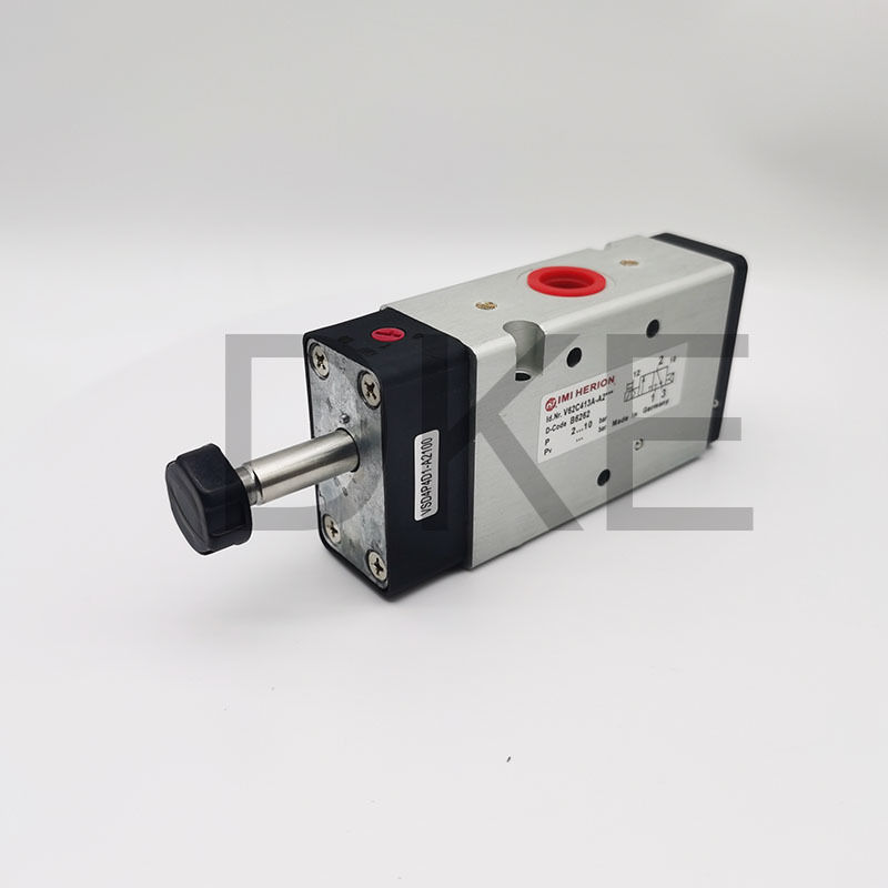 V62C417A-A313J V62 serisi sıralı solenoid valfi, G3/8, 3/2, NC, solenoid pilotu / yay dönüşü
