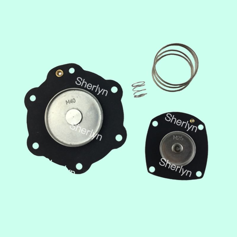 Turbo M40 M25 FP40 FM40 DP40 1.5 inçlik Elektromanyetik Darbe Valfi Diyafragma Tamir Kits