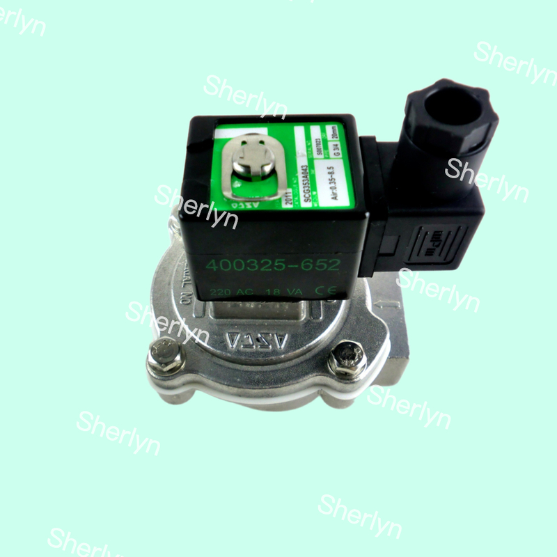 ASCO 3/4 İnç Elektromanyetik Darbe Valfi SCG353A043 Dik Açılı Torba Filtre