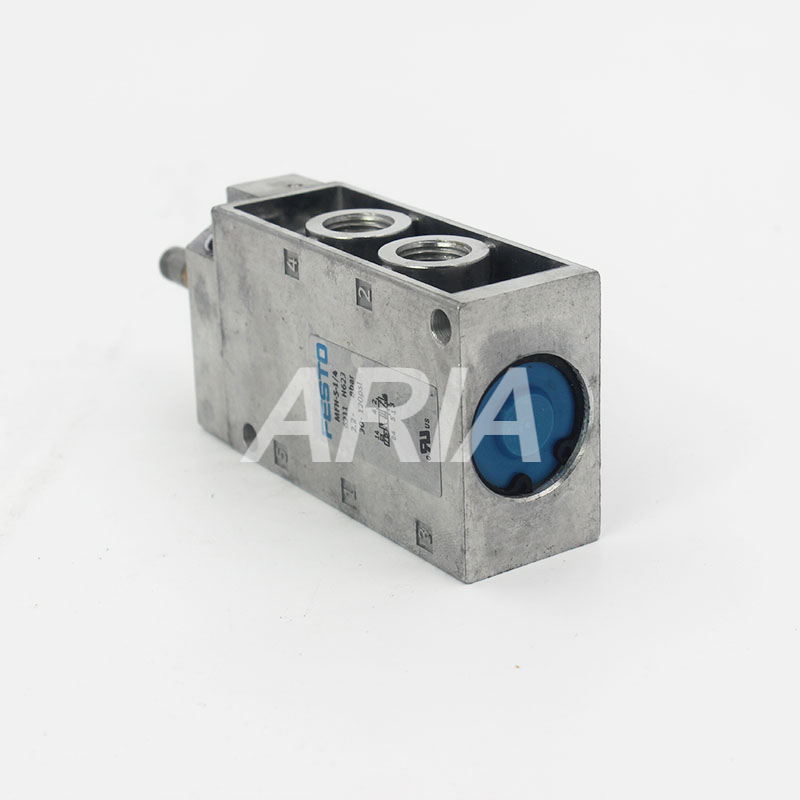 Festo MFH-5-1/4 6211 Solenoid Valve, 5/2 monostable mec spr, int pilot, 2-10 bar, 1300L/min, G 1/4