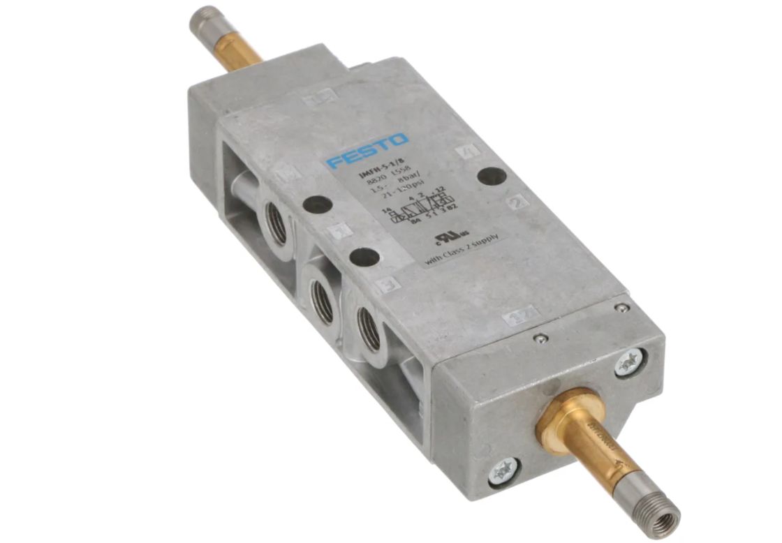 Festo JMFH-5-1/8 8820 Solenoid Valf, 5/2, solenoid ayrı satılır, 600L/dak, 1.5-8 bar, G 1/8 Üretici Parça