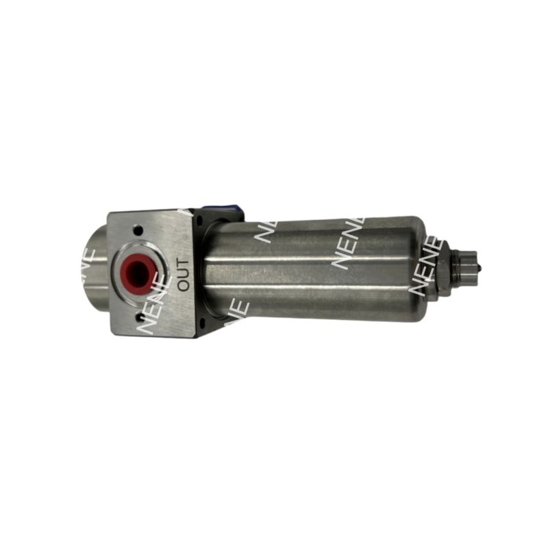 Paslanmaz Çelik Filtre SF200 1/4" Diş Boyutu Pnömatik Filtre Regülatör Yağlayıcı