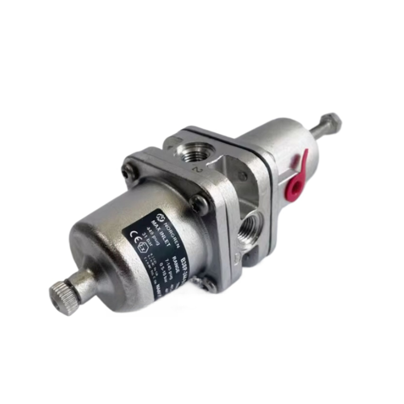 Norgren B38P-344-B1MA Paslanmaz Çelik Filtre Düzenleyicisi B38 3/8 " NPT Filtre Endüstriyel Hava Filtre Düzenleyicisi