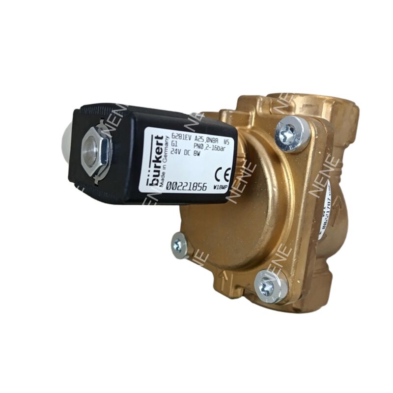 00322505 BURKERT 6281 G1/4 El kontrolü ile 10.0 Akış deliği NBR Dökme DC24V 2/2 Normalde Kapalı Endüstriyel Kontrol Valfi