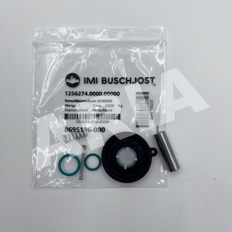 8240100 1256274 Diyafragma Tipi Pilot Solenoid Valf G3/8 Kalibre 0.1~16 Bar IMI BUSCHJOST