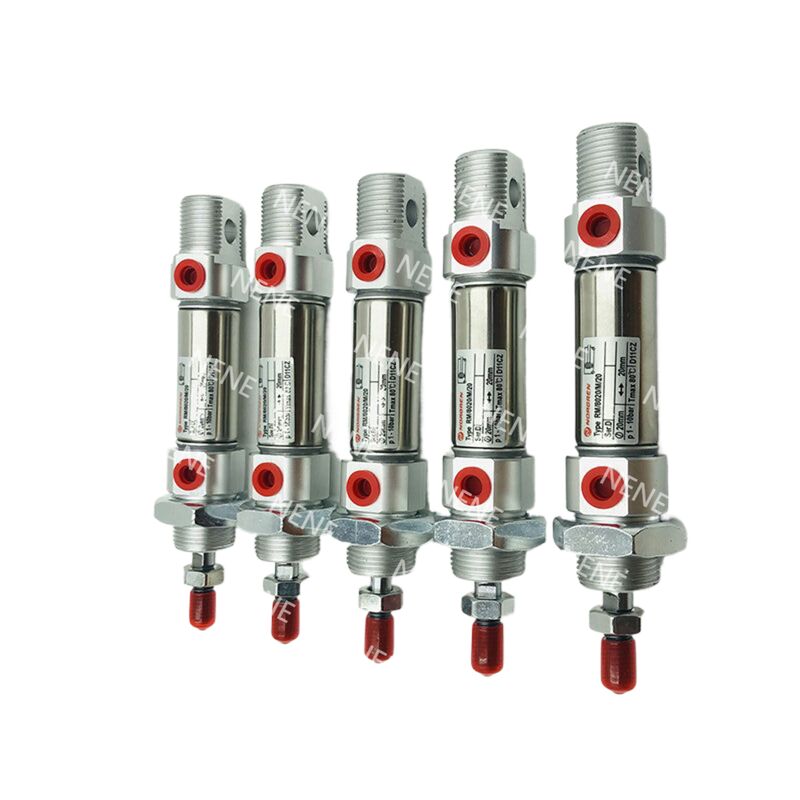 RM/28010/160 Ağır Güçlü Kısa Profil Ø10mm 160mm Vuruş IMI NORGREN Yuvarlak Çemberli Kamış Değiştiricisi Uyumlu