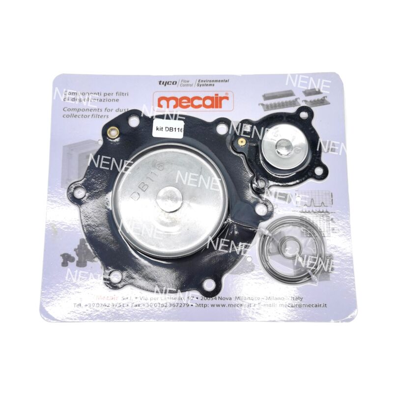 Mecair 2 Inch Membran DB116 DB16 Mecair Darbe Valfı için Diyafragma VNP216 VEM216 VNP416 VEM416 VNP616 VEM616 VNP716 VEM716