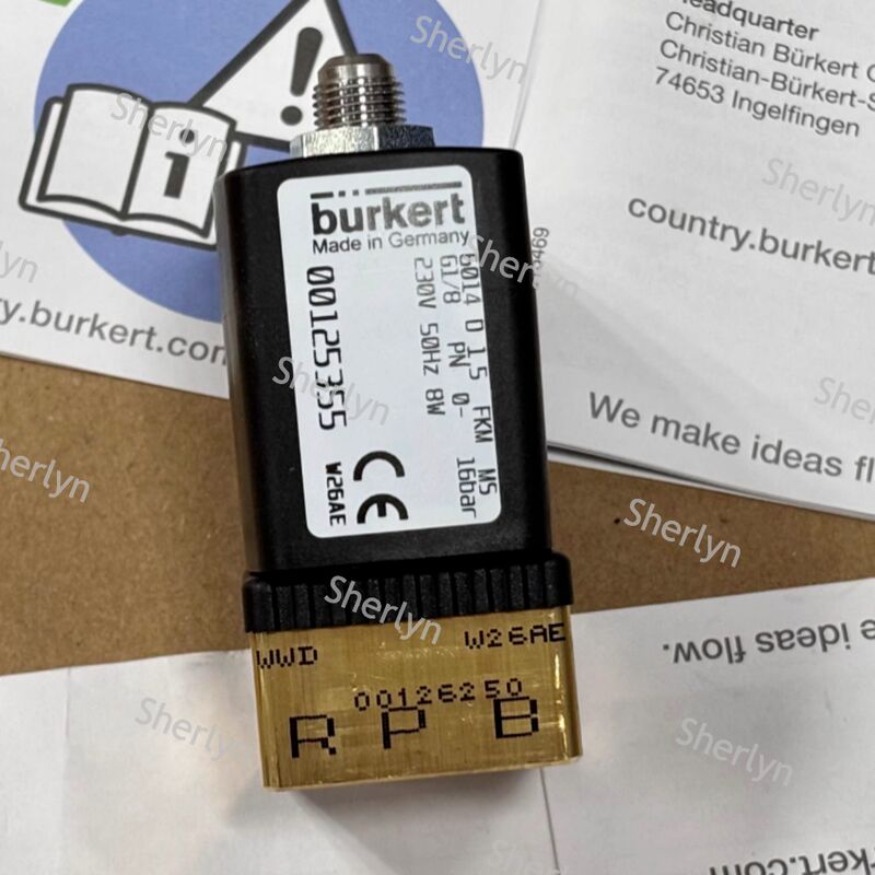 Bürkert Solenoid Valf 00221930 6281 Tip G3/4 2/2 Normalde Açık DC24V
