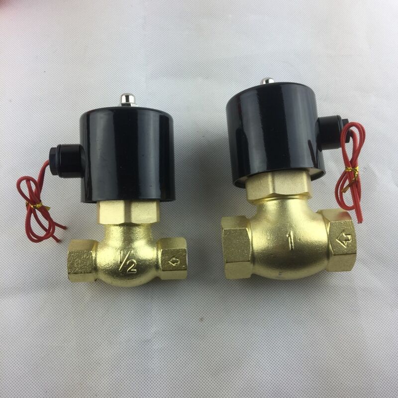 US-35 Bakır Yüksek Sıcaklığa Dayanıklı Buhar Solenoid Valf Kontrol Elektrikli Valf 1.2 İnç Su Valfi