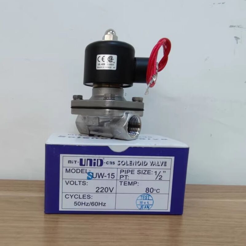 UNID SUW-50 Buhar Valvu, Su Valvu, Pnömatik Valvu, Solenoid Valvu 2 Inch DN50