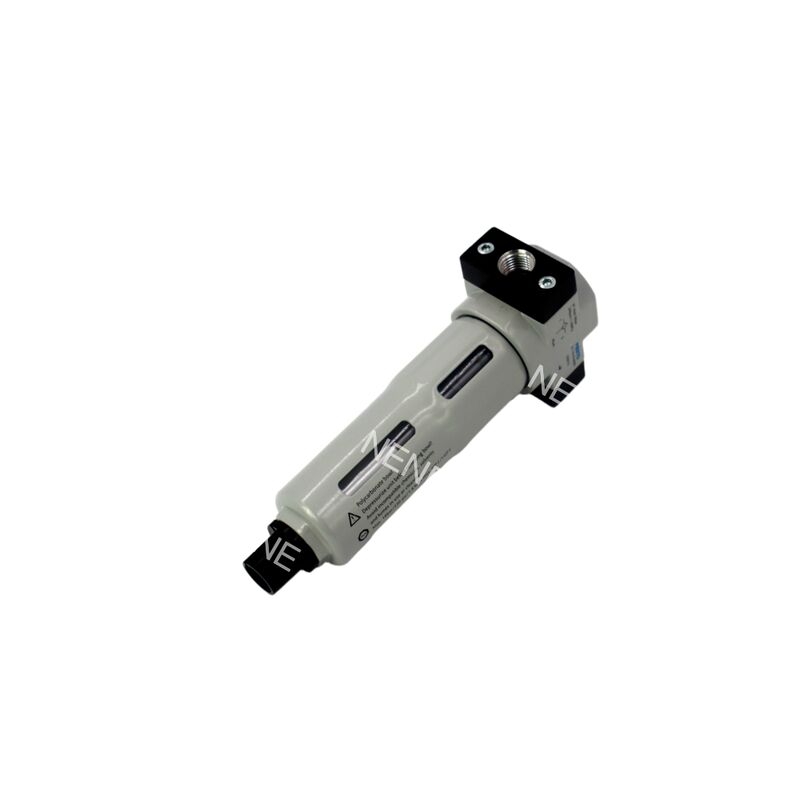 Basınç ölçer 0,5-12bar ile Festo LFR-3/8-D-MINI 162682 G3/8 40μm El Kanalı Çinko Alaşımlı Filtre Düzenleyicisi