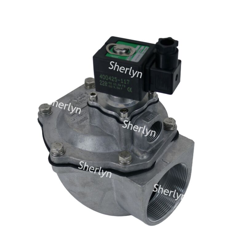 2-1/2 Inch Threaded Port Diaphragm Valve ASCO SCG353A051 353 Serisi Endüstriyel Toz Temizleme