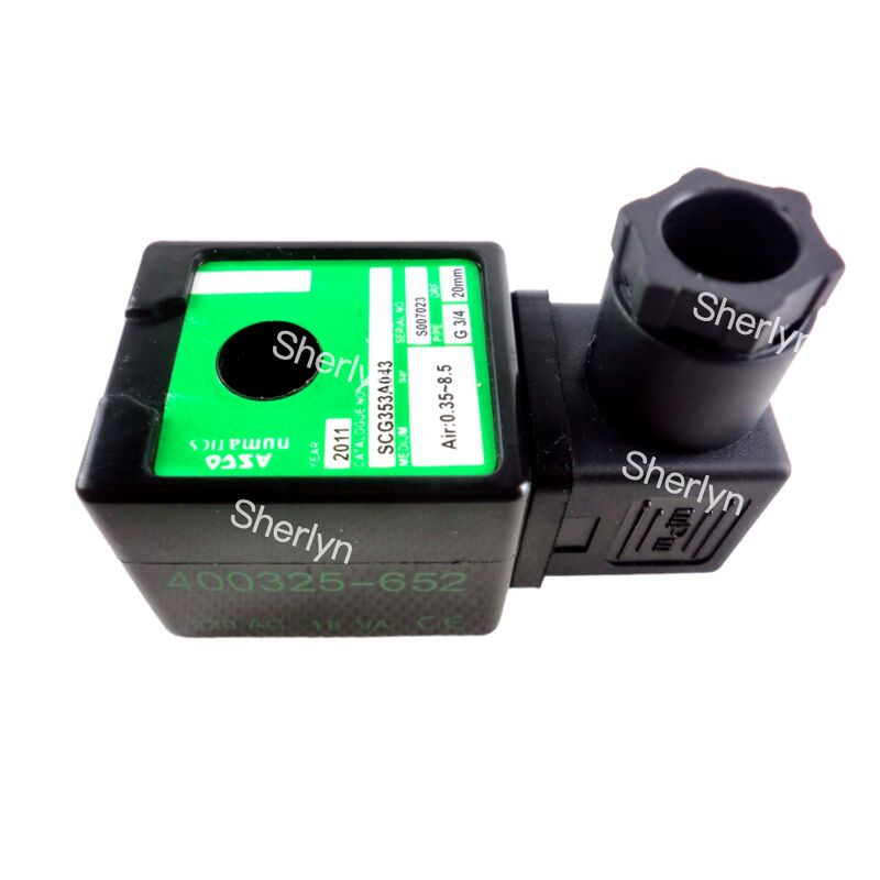 Entegre Pilot Solenoid Valf ASCO 3/4 '' İnç SCG353A043 Hızlı Tepkili Diyafram Endüstriyel Toz Temizleme