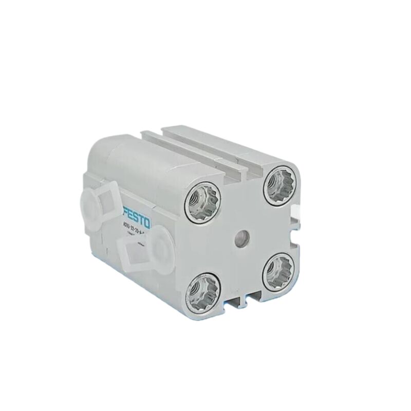 Uzun Strok 40mm Festo ADVU-12-40-P-A 156506 Pnömatik Hava Silindiri 12mm Delik İç Dişli M5 Bağlantı Noktası Manyetik Halkalı Çift Etkili