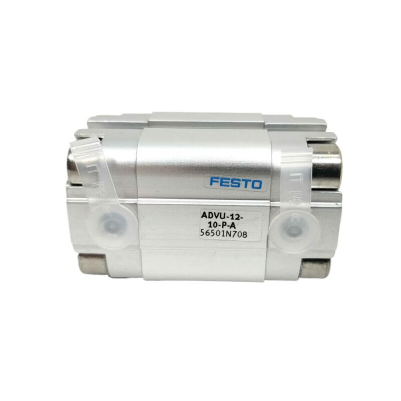 Yarım iletken imalatı Festo ADVU-16-25-P-A 156511 25 mm vuruşlu İç iğne Kompakt Hava Silindir 16 mm Boru Çift Eylemli M5 Port Manyetik Halka ISO 6432