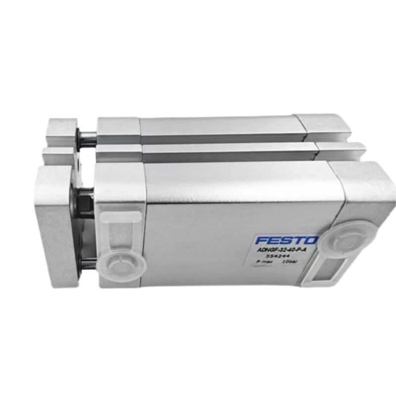 12 mm piston çapı 15 mm darbe FESTO ADNGF-12-15-P-A Malzeme itme için hava silindir