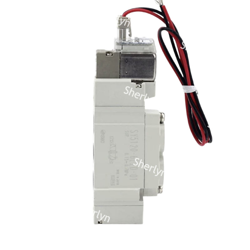 Çeşitli Montaj Uygun SMC SY3120-5LZD-C6 C6 Port Solenoid Valf Sürücüler Montaj Bileşenlerinin Pnömatik Yakalayıcıları