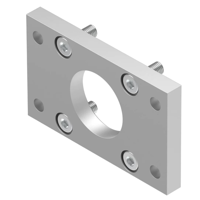 FESTO DAMT-V1-40-A Ara Pivot Kit Otomotiv ve Elektronik Montaj Üretim Hatı için Galvanizli Çelik Silindir Aksesuarı