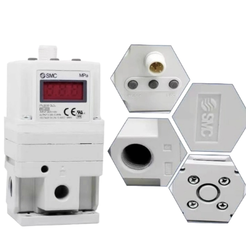 1/4 Inch Port Proportional Valve SMC ITV1030-211 Endüstriyel Pnömatik Sistemler için IP65 Rated