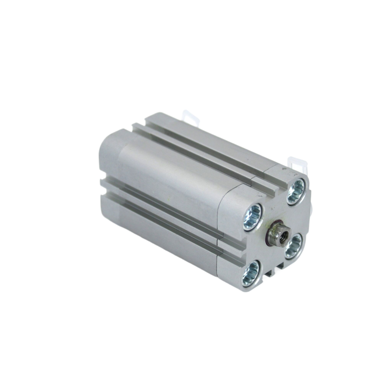 Uzay tasarrufu FESTO ADVU-25-10-P-A 156523 İç iplik 25 mm Bor 10 mm vuruşlu Çift Eylemli Pnömatik Aktifleşen M5 Port Manyetik Halkası ISO 6432 hassas konumlandırma için