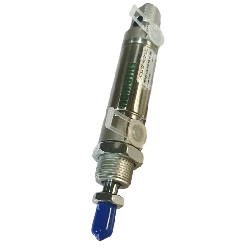 G435AG1N20A00 G435AHSN20A00 ASCO Solenoid Valf Çift Etkili Tek Mil ISO 6432 Uluslararası Standart, Hassas Çalışma için Tasarlanmıştır