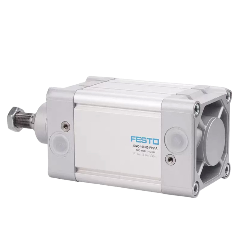 FESTO DNC32-25-PPV-A 163305 Çift Eylemli Hava Silindir 32mm Bor 25mm Stroke PPV Düzenlenebilir Yastıkla