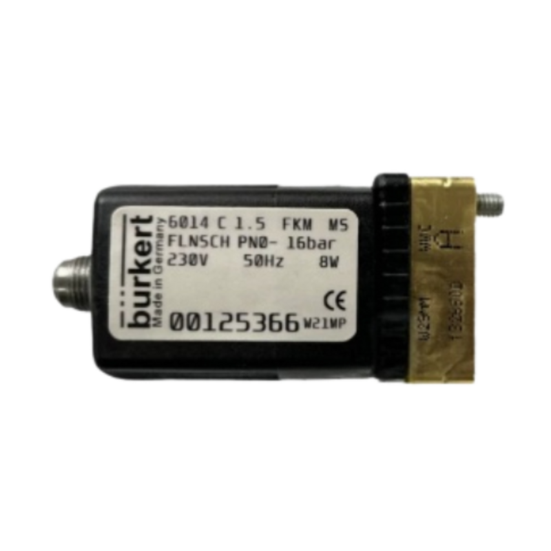 NBR Mühürleyici Malzemesi -10°C+100°C çalışma sıcaklığı ile solenoid valfi Otomasyon için uygundur 125363