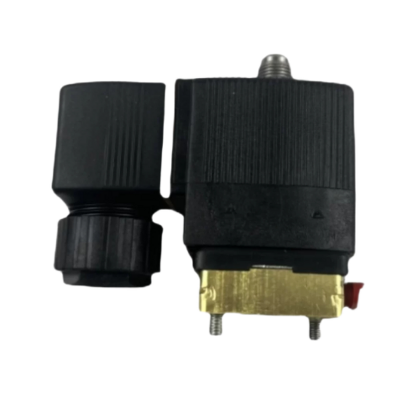 NBR Conta Malzemesi Pnömatik Solenoid Valf DC24V Gerilim 3 Yollu Normalde Kapalı Endüstriyel Otomasyon Kontrolü 125367