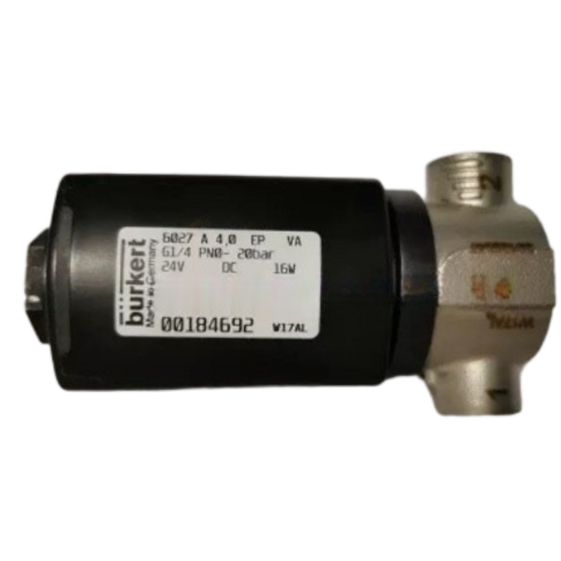 Plunger Doğrudan Eylemli Pnömatik Solenoid Valf 24VDC Voltaj Bakır Beden Otomatik Pnömatik Ekipman için mükemmel seçim 323671