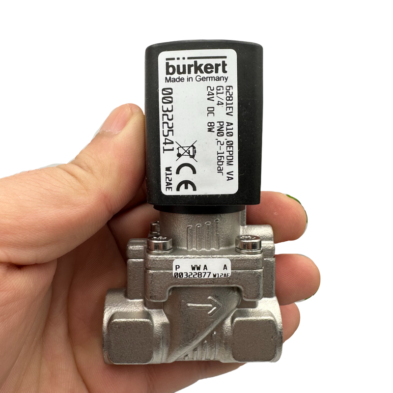 EPDM Mühür malzemeleri G1/4′′ Pnömatik Solenoid Valf 24V DC 2 yol normal kapalı valf ve 2 yol normal açık valf fonksiyonu 00322541