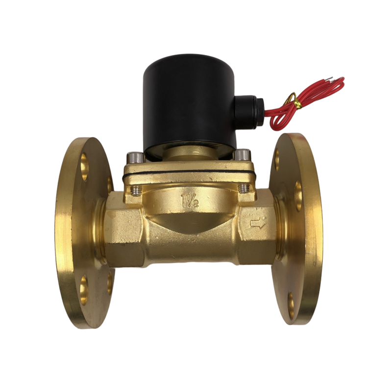 Doğrudan tahrik türü 2W40 Flange Solenoid Valve Normal Kapalı Tip Normal Açık Tip Otomasyon Sistemleri için Endüstriyel Akışkan Kontrol Valvu