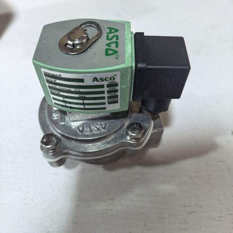 SCG353G043 3/4INCH Çıkış Fırtınası 4 Adaptörü Sürdürmek İçin Yeterli ASCO Solenoid Valf Plağı ve Tüp Kurulum 220VAC Voltaj Spesifikasyonu