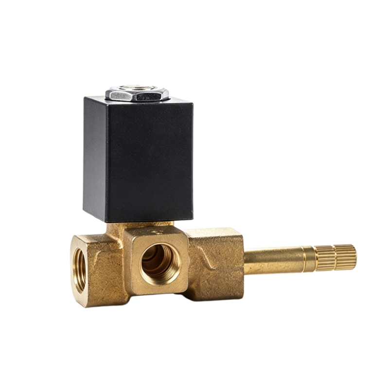 55CA-04 Doğrudan Eylemli Pnömatik Solenoid Valf 1/8 'Tamır Beden ve 2.0 mm Açıklık Boyutu Normalde Kapalı 2 Yol