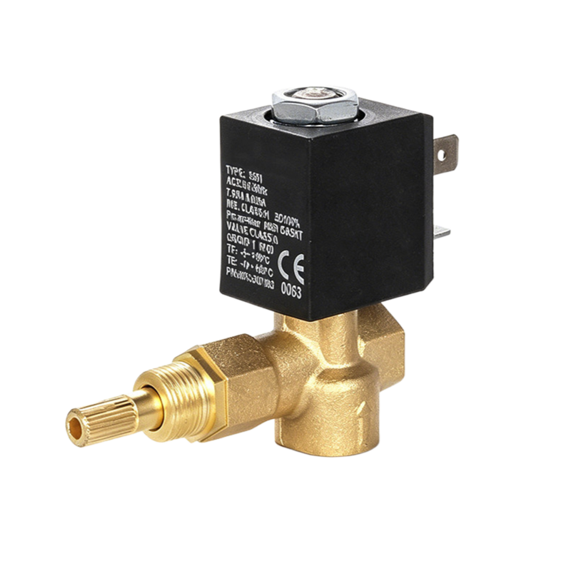 1/8 Port Boyutu Pnömatik Solenoid Valf 5531-04-20GBV-DN2 Doğrudan Eylem 2.0mm Açıklık Boyutu 2 Yol Normalde Kapalı