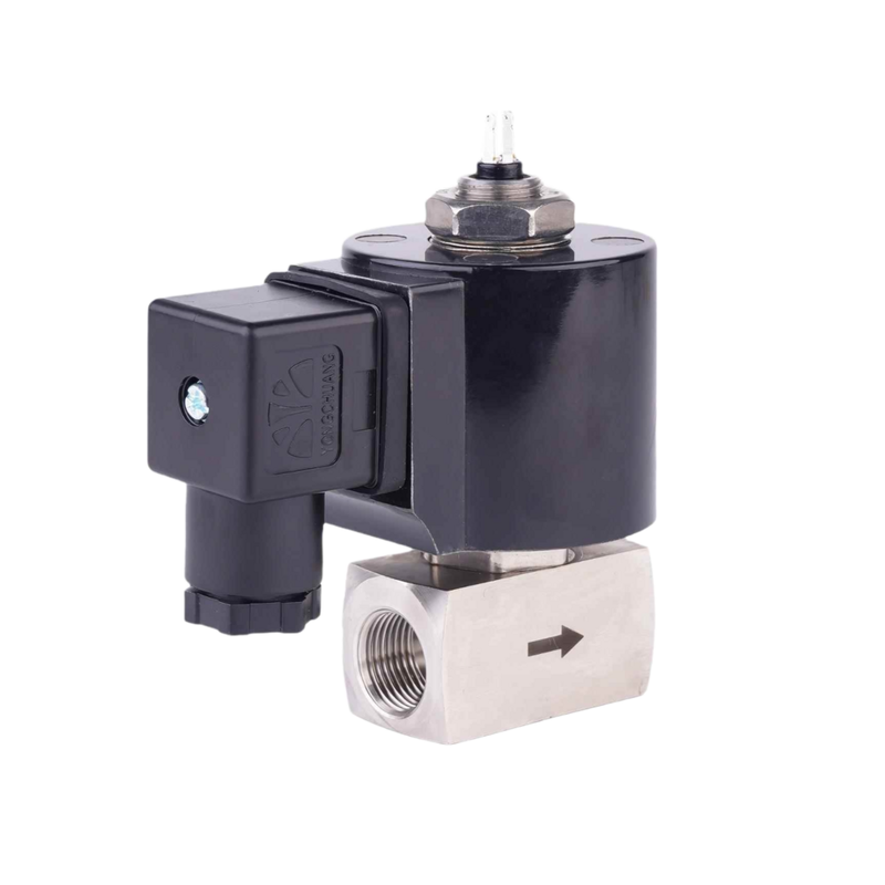 Bahar Geri Dönüş Solenoid Valf 8.16AAS030B PTFE Mühür Madde 3/8 Inch Port Boyutu Açıklık Boyutu 3mm