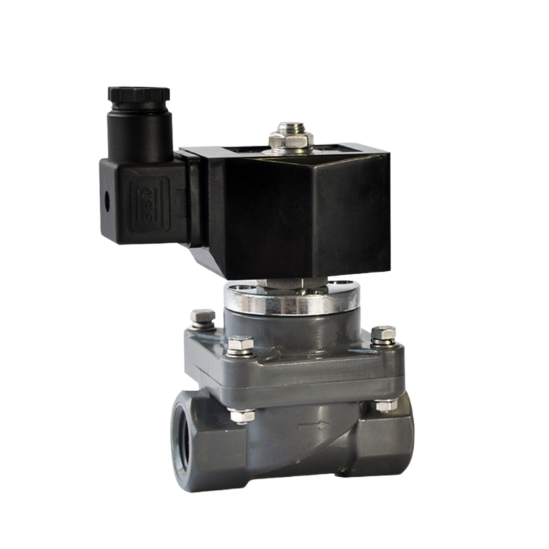 FF1U32B32 Pistonlu Pilot Kumandalı Pnömatik Solenoid Valf, EPDM Conta Malzemesi İçeren 6 Bar 32mm Ağız Boyutu 1-1/4'' Bağlantı Noktası Boyutu