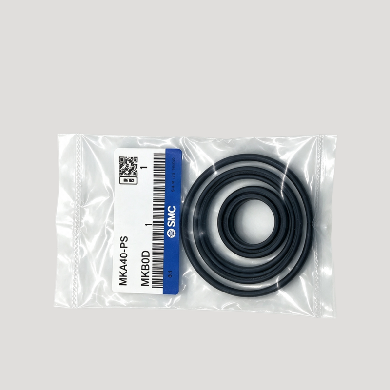 SMC MKB/MKA16-PS Rotary Clamp Cylinder Seal Repair Kit 16 mm Bor MK Serisi Döner Klem Silindiri için Pnömatik Yapılandırma Bakımı İçin NBR Düğümleri