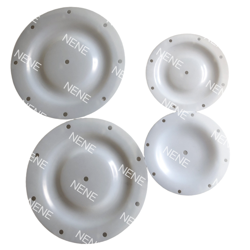 QBY-50 Diyaframı 300MM Dış çapı 8 delikli Ak hava ile çalışan pompa Tamir Diyaframı Atık su dağıtımı için