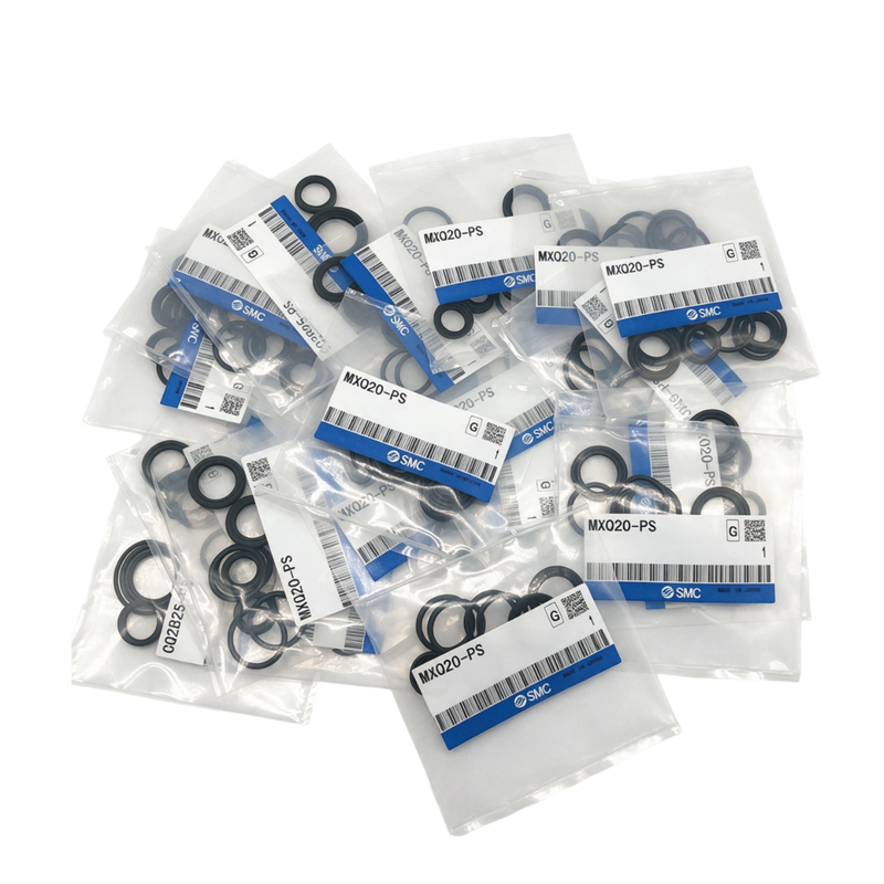 SMC MXQ12‑PS MXQ Series Linear Slide Table Maintenance Kit Complete Seal Pack With Special Grease For Precision Double Acting Slide Actuator Refurbish Replacement