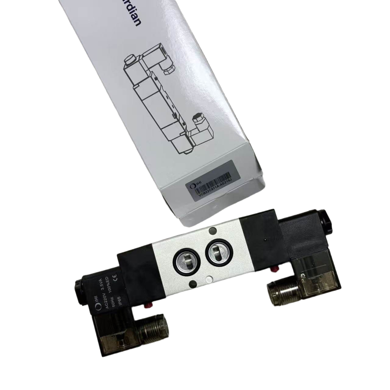 IMI Norgren NAMUR Çift Solenoid Valfı VCB22C511A-AE219J G1/4 AC220V 5/2 Silindir Konumu Tutma Valfı Çift Bobin Kilitleme