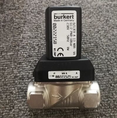Burkert 6213EV G1/2 Solenoid Valf 00222156 00222157 00222158 İki yönlü Su Valfi