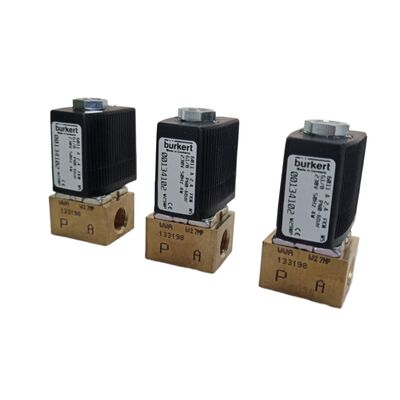 6281 Serisi BURKERT 00221884 G1 Solenoid Valf 2/2 NC Boru hattı Orta Kontrolü İçin