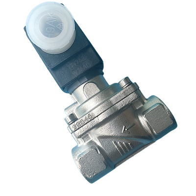 FKM Sızdırmaz 2 Konumlu 2 Yollu NC Servo Diyaframlı Solenoid Valf Burkert 6281 Serisi G1 1/2 Bağlantı Boyutu Korozyona Dayanıklı Paslanmaz Çelik Gövde 40mm Açıklık 00222004 00222005 00222006