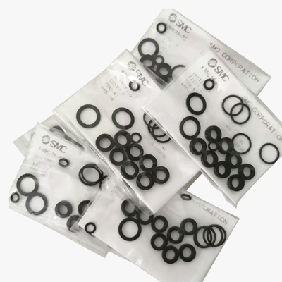 10mm ila 40mm Delik Boyutları ve Çift Piston Mekanizmalı Pnömatik Kelepçeleme Aktüatörü Servis Kiti için NBR Malzemeli MHL2 Mühür Kiti